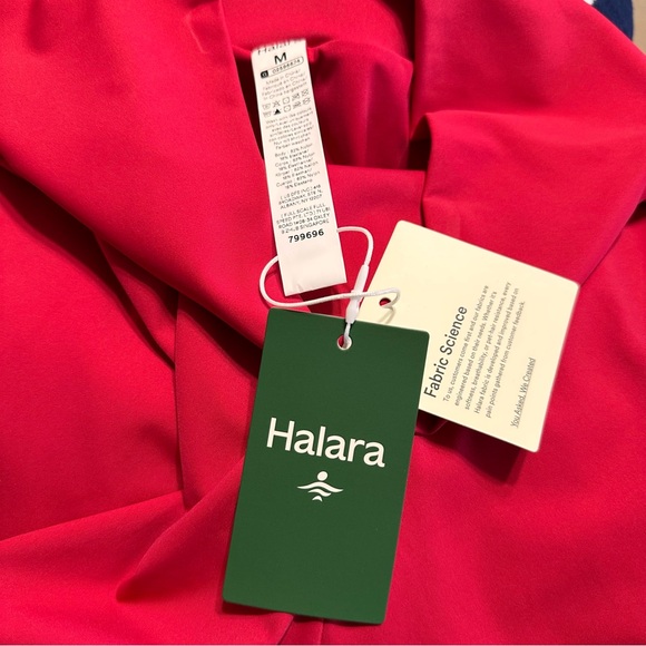 NWT Halara Softlyzero™ Airy High Waisted Shorts in Bright Red Size Medium - Picture 8 of 10